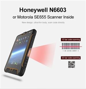 7 inch barcodescanner 1D 2D tablet-pc Android 9.0